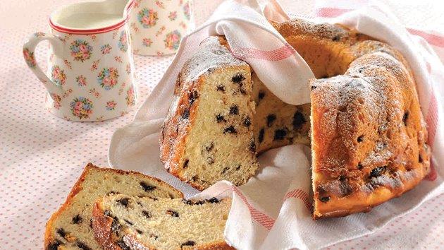 קוגלהוף עוגת שמרים שוקולד צ'יפס