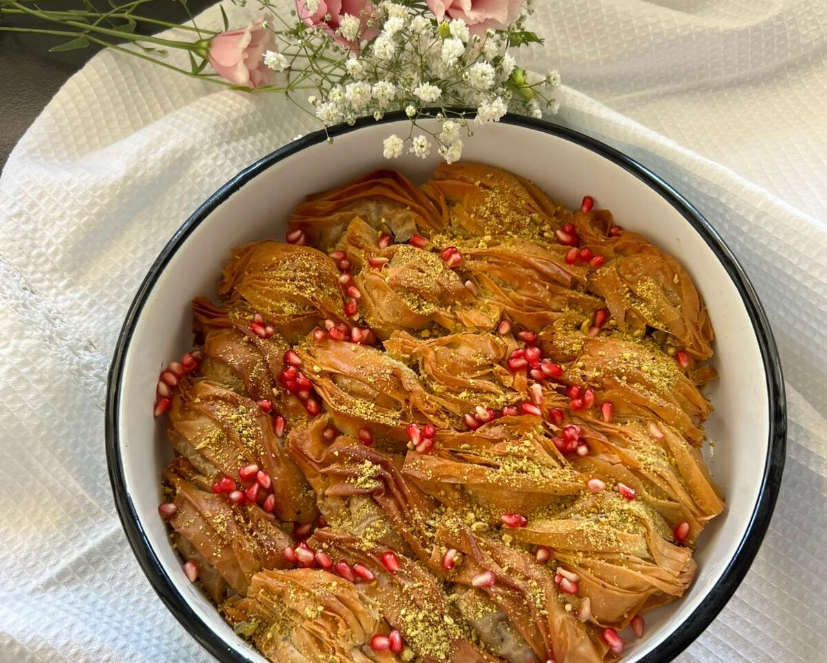 צדפות פילו עם בקר טחון, סמדר שחר. בצק פילו מתכון, בצק פילו מתכונים