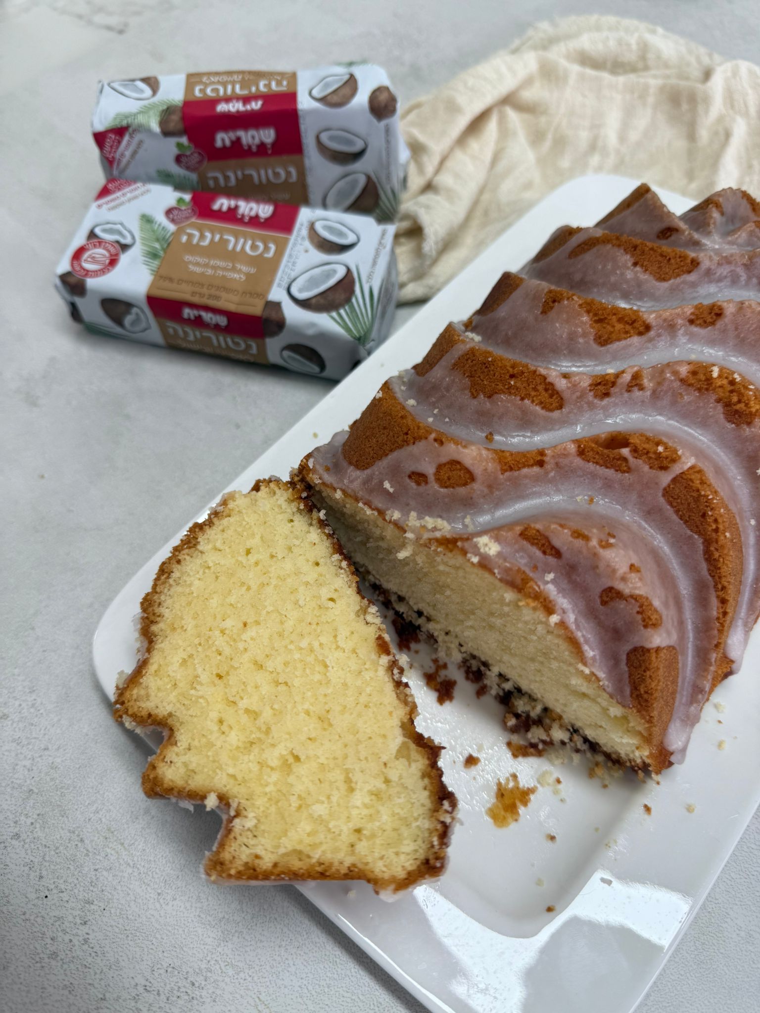 עוגה בחושה לימון